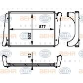 Intercooler HELLA - 8ML 376 724-341