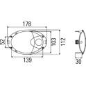 Interieurverlichting HELLA - 2JA 009 294-021