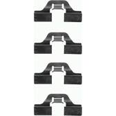 Kit d'accessoires (plaquette de frein) HELLA - 8DZ 355 202-621