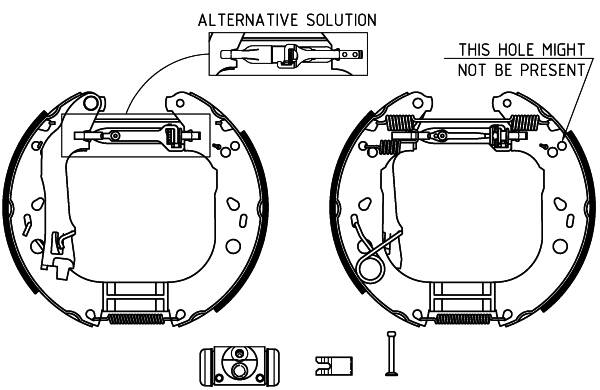 Brake Kit, drum brake