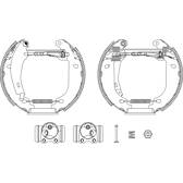 Kit de freins arrière HELLA - 8DB 355 003-751