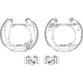 Kit de freins arrière HELLA - 8DB 355 003-921