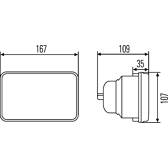 Koplamp HELLA - 1AB 003 177-071