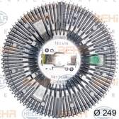 Koppeling, radiateurventilator HELLA - 8MV 376 727-111
