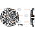 Koppeling, radiateurventilator HELLA - 8MV 376 732-481