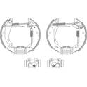 Remmenset, trommelrem HELLA - 8DB 355 003-671