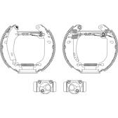 Remmenset, trommelrem HELLA - 8DB 355 003-761