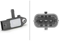 Sensor, avgastryck
