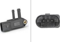 Sensor, avgastryck