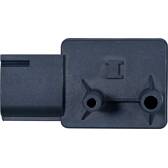 Sensor, avgastryck HELLA - 6PP 009 409-281