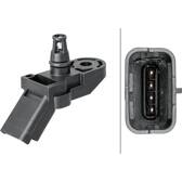 Sensor, Ladedruck HELLA - 6PP 009 400-301