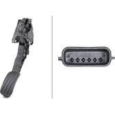 Sensor, posición pedal HELLA - 6PV 009 978-781