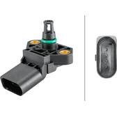 Sensor, pressão de sobrealimentação HELLA - 6PP 358 152-261