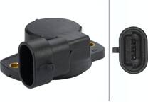Sensor, smoorkleppenverstelling
