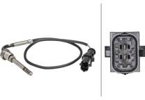 Sensor, temp. gas escape