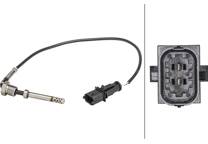 Sensor, temp. gas escape