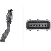 Sensore Pedale Acceleratore Per Opel Astra G E H - Compatibile Con 848003, 9193186 | Guida A Sinistra