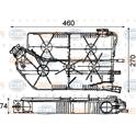 Vase d'expansion, bocal liquide de refroidissement HELLA - 8MA 376 705-041