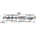 Vase d'expansion, bocal liquide de refroidissement HELLA - 8MA 376 705-121