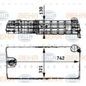 Vase d'expansion, bocal liquide de refroidissement HELLA - 8MA 376 705-231