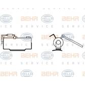 Voorschakelweerstand, ventilator airconditioning HELLA - 9ML 351 332-121