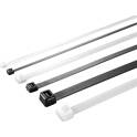 Black plastic cable ties - 270 x 4.8 mm - LK2AW - 100 pcs HELLERMAN - 5941020
