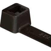 Black plastic cable ties - 200 x 4.6 mm - T50RW - 100 pcs HELLERMAN - 5941110