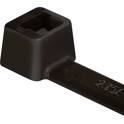 Schwarze Kunststoffschlauchklemmen - 100 x 2,5 mm - T18RW - 100 Stk HELLERMAN - 5941070