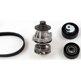 Water pump V-ribbed belt kit HEPU - PK04720