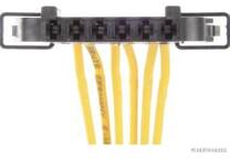 Qiilu Embout Echappement, 1Pcs 38-53mm Universal Arrière