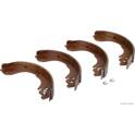 Jeu de mâchoires de frein HERTH+BUSS JAKOPARTS - J3501002