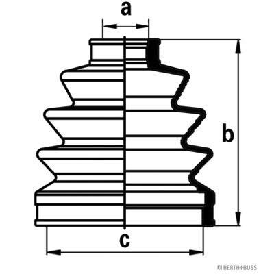 Joint boot (with accessories)