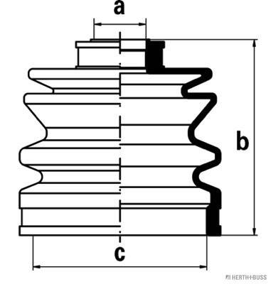 Joint boot (with accessories)