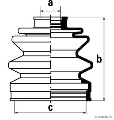 Joint boot (with accessories)