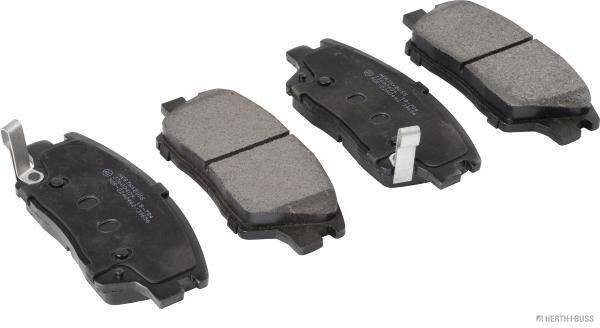 Front brake pad set