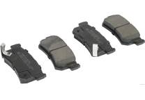 Rear brake pad set