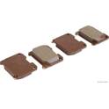 Rear brake pad set HERTH+BUSS JAKOPARTS - J3612015