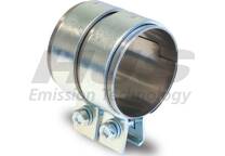 Connettore Scarico Fascetta Tubo Doppia Fascetta 38 Mm X 90 - Foto 14