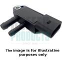 Sensor, uitlaatgasdruk HOFFER - 7472315E