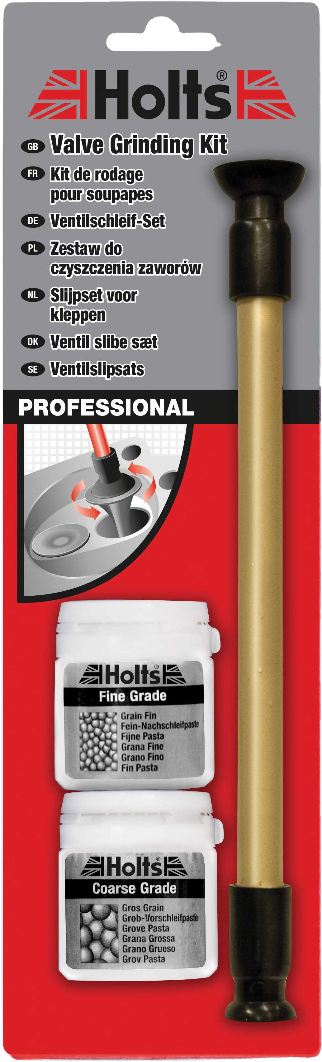 Valve lapping kit + paste