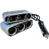 Adapt. triple prise AC avec interrupteurs HTC EQUIPEMENTS HTC EQUIPEMENTS - 926191