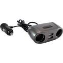 Double prise allume-cigare + 2 prises USB - 12/24V HTC EQUIPEMENTS - 935368