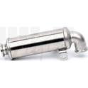 Cooler, exhaust gas recirculation Huco - 135988
