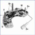 Rectifier, alternator Huco - 139632