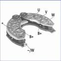 Rectifier, alternator Huco - 139671