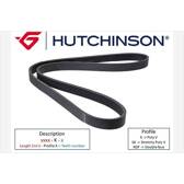 Courroie d'accessoire HUTCHINSON - 1180 K 6