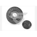 Deflection/Guide Pulley, V-ribbed belt HUTCHINSON - T0587