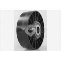 Deflection/Guide Pulley, V-ribbed belt HUTCHINSON - T0628