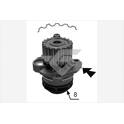 Water Pump, engine cooling HUTCHINSON - WP79