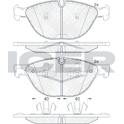 Front brake pad set ICER - 181905